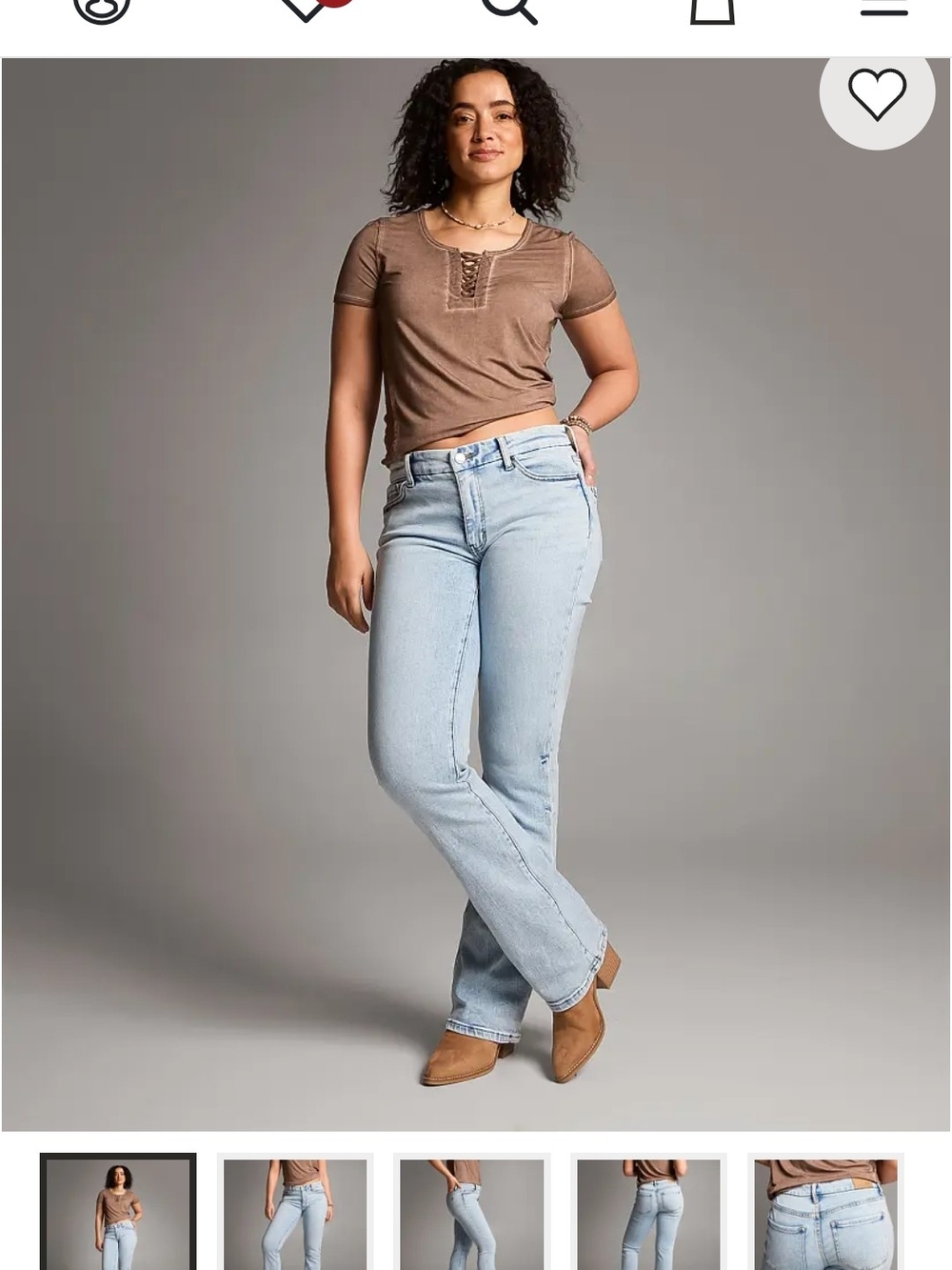BKE Payton Light Blue Bootcut Women’s Jeans